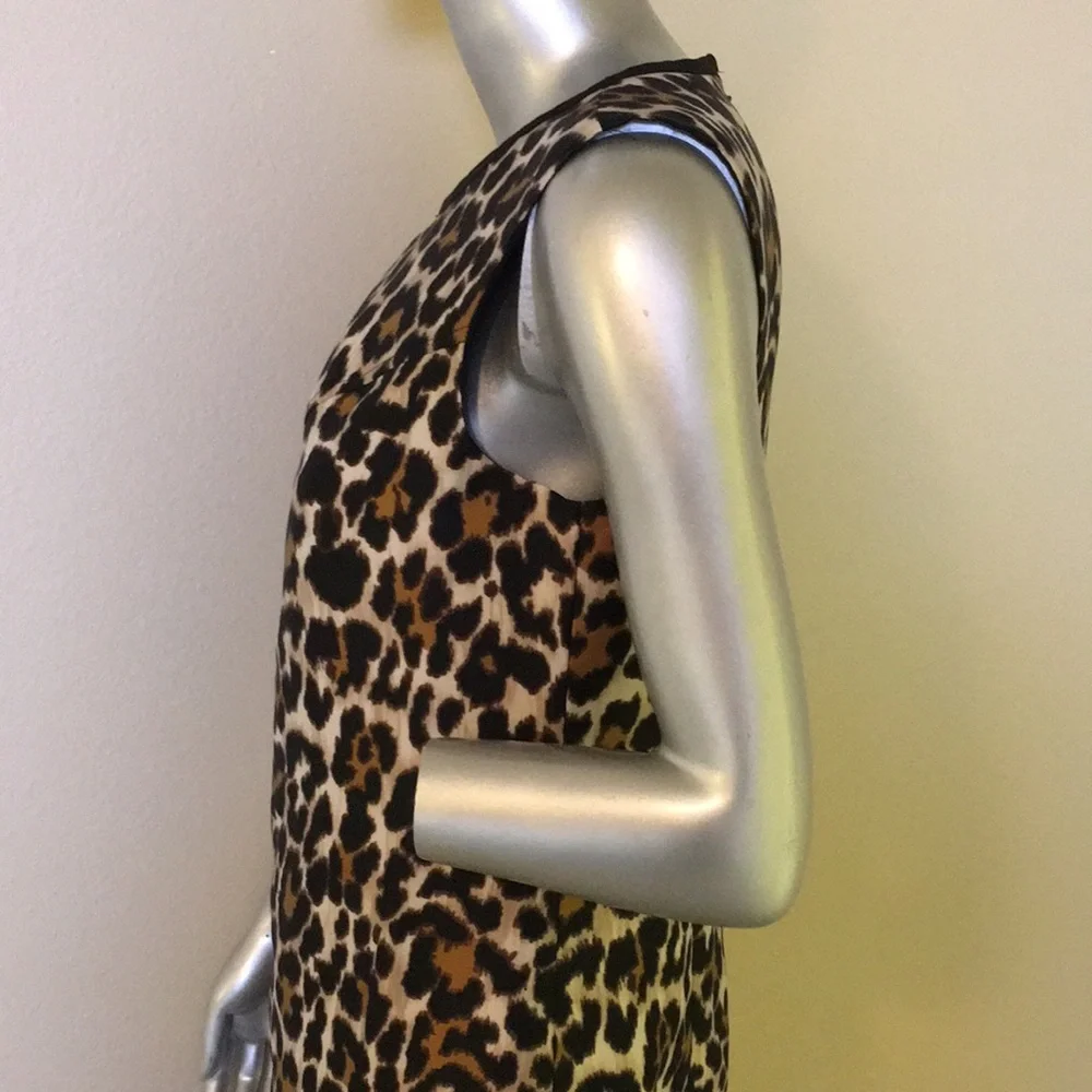 J. Crew Leopard Shift Dress
